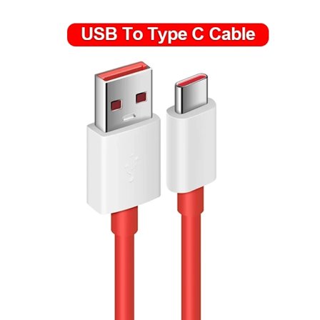 PD 65W För Oneplus USB Typ C till Typ C Supersnabb Laddningsdatakabel För 12 11 10 Pro 9 10T 9R 8T 8 7T 7 5A Snabbladdarkabel USB Till Typ C 1m