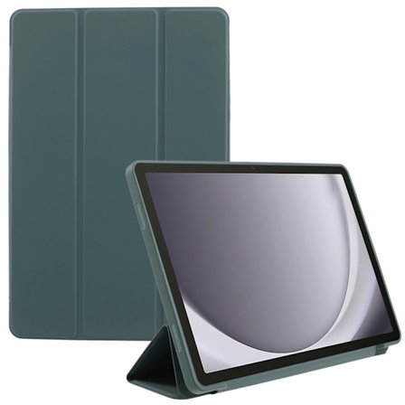 SKALO Samsung Tab A9 Trifold Flip Cover - Mørkegrøn