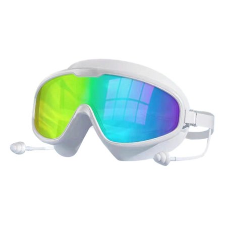 Komfortable Svømmebriller Anti-dug Svømmebriller Stor Ramme Vand Pool Briller til Småbørn Børn Unge Voksne