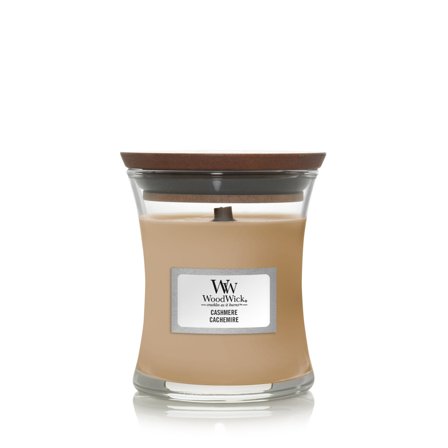 Woodwick Hourglass Candles Cashmere 85gr - Candela Profumata