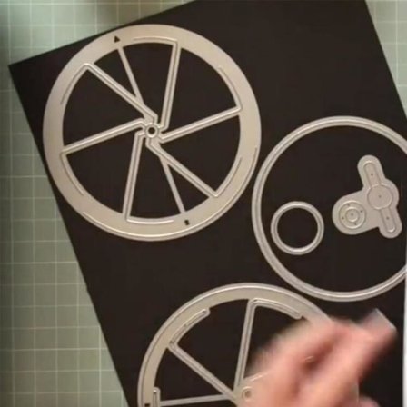 Ma Gic Window Slider Card Cutting Dies Slider Cards - 5PCS SET