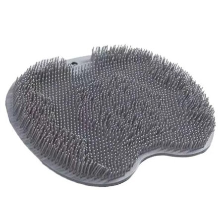 Silikone Fod Børste Ryg Børste Brusebørste med sugekopper Rosa pink