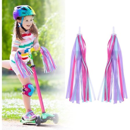 Barncykel-Snören med fransar, Styrband till cykel, 1 par Ha,ZQKLA