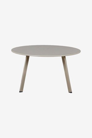 WOOOD - Sofabord Fer, diameter 70 cm - Beige - Sofabord - Fra Homeroom