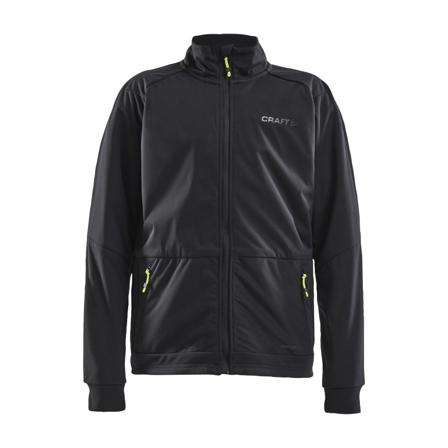 Craft Junior Core Warm Xc Jacket Children lined workout jackets Black 158/164