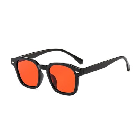 Fashion Solglasögon Koreanska Fyrkantiga Glasögon Bruna Retro Solglasögon Dam Kändis Herr E0