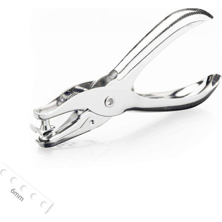 1 stk. Hultang til ét hul, manuel hultang til gør-det-selv papirhåndværk