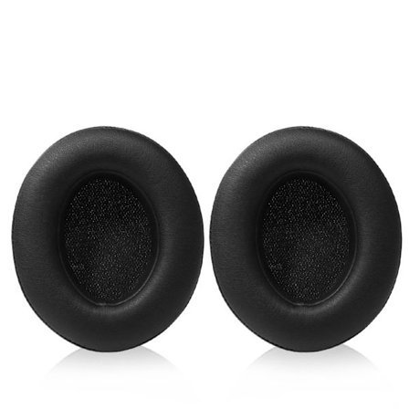 Ørepude, udskiftning ørepude til Beats Studio 3 og Studio 2 Over-Ear hovedtelefoner, protein læder dækket øremuffer, støjreducerende hukommelsesskum