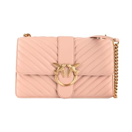 Pinko, Bag 1p 22uh_a 03z-o 81q Roze, Dames, Maat:ONE Size