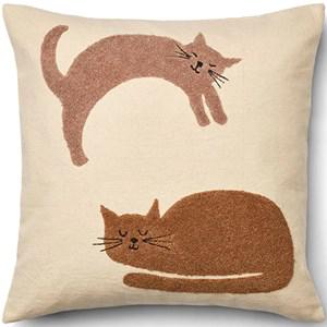 Liewood Cat / Apple Blossom Mix Belton Pillow One Size - Textile - One size - Cream - Junge