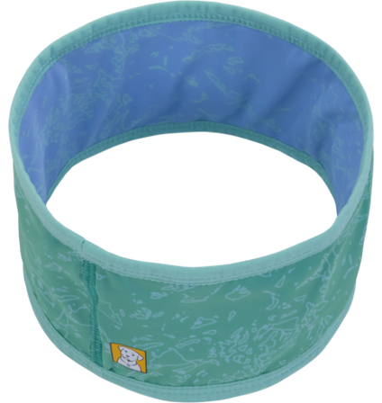 RuffWear Swamp Cooler Neck Gaiter Aurora Teal/Heliotrope Purple