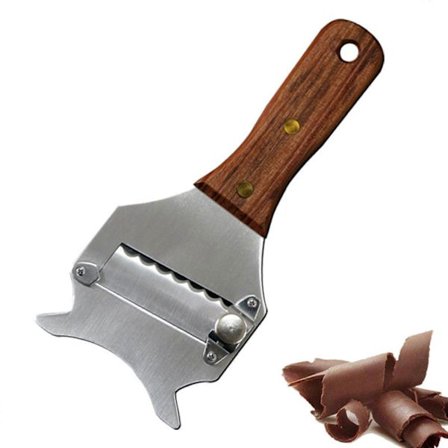 Rostfri Tryffelhyvel Justerbar Choklad Osthyvel Bokhandtag