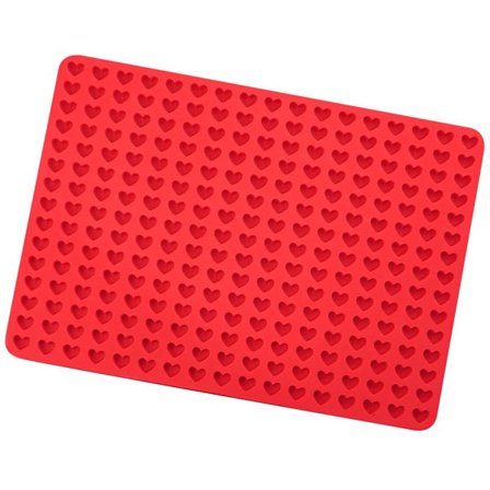 Mini halvkule (1 cm) silikon bakeunderlag, bakeform mini hundekeks, bakeunderlag KLB