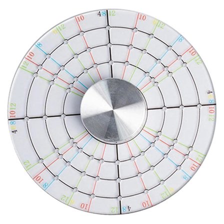 Keramiska drejverktyg i keramik, roterande skivverktyg, drejskiva, verktyg för krukmakare och lerkonstnärer, L (FMYED)