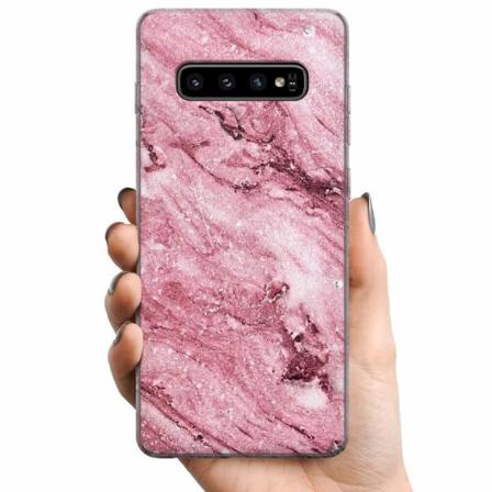 Samsung Galaxy S10 Tpu Mobilskal Glitter Marble