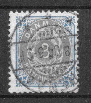 Danmark 1902 - AFA 22Cy - Stemplet