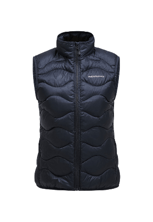 Peak Performance W Helium Down Vest Kavajer Dam Svart L