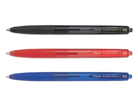 PILOT Kulpenna Super Grip G Medium 1mm blå - Lyreco - Kontorsmaterial - Pennor - Kulpennor