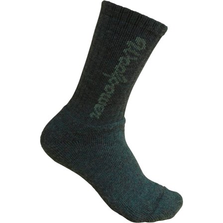 Woolpower Kids' Socks Logo 400 Children hiking socks Green 25-27