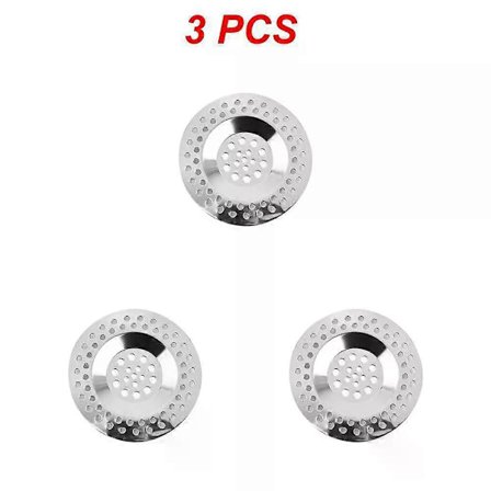 7,5 cm vaskesil badekar mot tilstopping rustfritt stål dusjavløpshull filterfelle kjøkkenvask sil gulvavløp