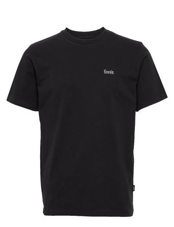 Air T-Shirt - Black T-shirts Short-sleeved Musta Forét