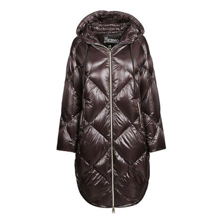 Herno Parkas Brun, Dame, Størrelse: XS