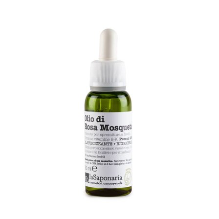 LA SAPONARIA Olio di rosa mosqueta 30ml - Olio elasticizzante antismagliature