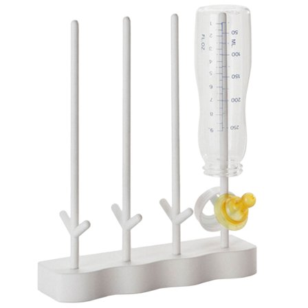 Tørrestativ til Sutteflasker Hvid