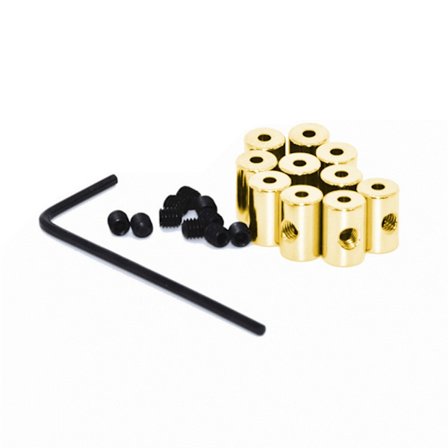 Guld Pin Holdere Låsende Pin Bagside Låsende Holder Lås til Broche Reversnåle