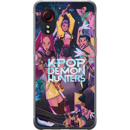 Kompatibelt Mobilskal till Samsung Samsung Galaxy Xcover 5 Kpop Demon Hunters Full Team Idol Slagsmål Scenblad Magisk Kraft