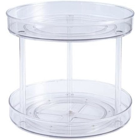 Roterande hylla (dubbelskiktad trumpet)