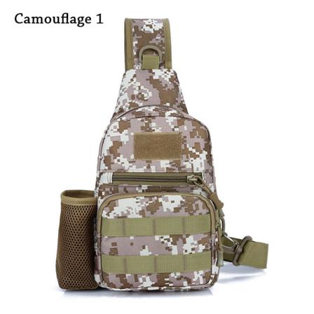 Bröstväska För Män Outdoor Pack Kamouflage 1 Kamouflage 1