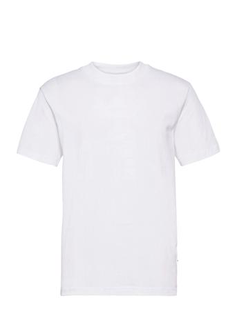 Slhrelaxcolman200 Ss O-Neck Tee S T-shirt Hvid Selected Homme