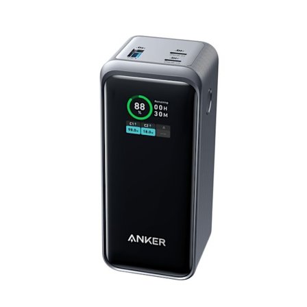 Batteri Extern - ANKER - Prime - 20000 mAh - 200 W - 3 USB-C/A-portar