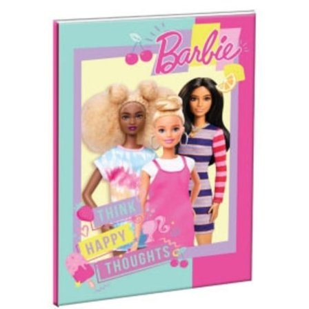 Barbie B5 Linjerad Anteckningsbok med 40 sidor - Happy Thoughts