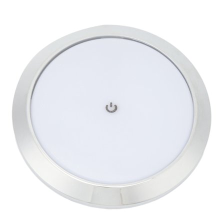 7 tum RV Touch Läslampa Taklampa Energibesparande LED Interiörlampa Panel Gångljus för RV Yacht DC 12V