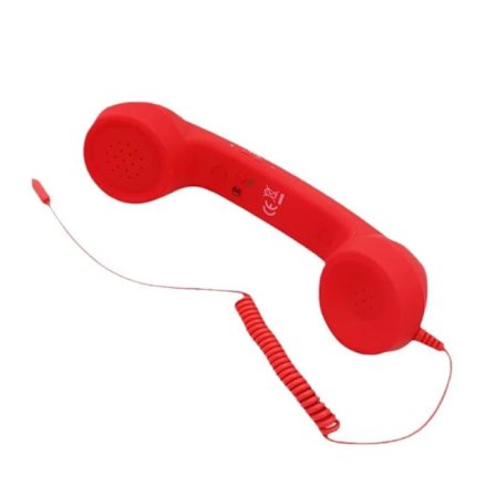 3,5 mm:n langalliset kuulokkeet klassisella retrodesignilla ja äänenvoimakkuuden säätimellä