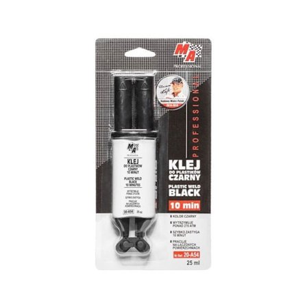 Permatex Plastsvetslim 10 min. svart 25 ml - 20-A54