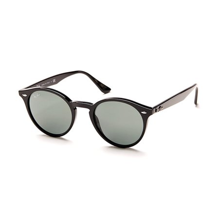 Ray-Ban -Aurinkolasit - Black Round - Ray-Ban RB2180 601/71 49