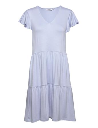 Alvy Remi Ss Dress Knälång Klänning Blå MOSS COPENHAGEN