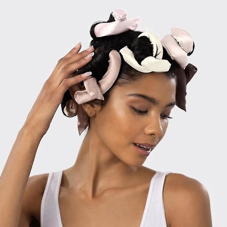 Hårrullar för värmefria lockar | Värmefria hårlockar & varmrullar | Hårlockar att sova i | Värmefri lockstavsdiadem | Värmefri locktång