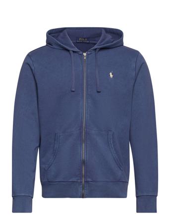 Loopback Fleece Full-Zip Hoodie Tops Sweat-shirts & Hoodies Hoodies Navy Polo Ralph Lauren
