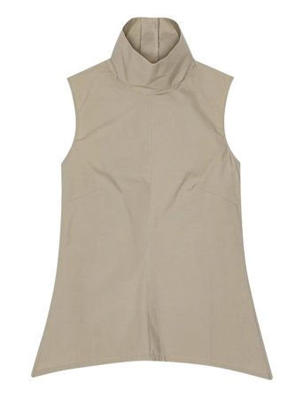 High Neck Top Beige REMAIN Birger Christensen