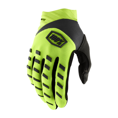 100% Airmatic Youth MX Gloves Yellow/Black XL