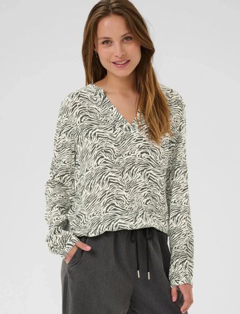 Kaffe Kaditte Blouse - Beige - 40