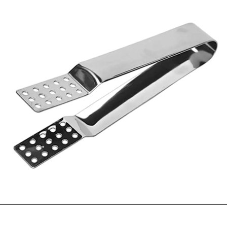 Kunglig Cuisine Teposeklemmer, Teposeholder Rustfrit Stål Teposetang Teposeske Tesil Klips til Gribning af Isklumper Teposer