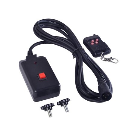 90-240vac 2 i 1 trådlös fjärrkontroll 3 stift Xlr för rökmaskin party Dj scenbelysning Effekt