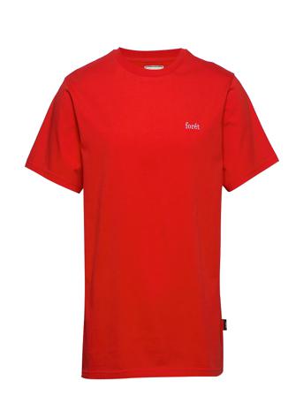Air T-Shirt - Khaki T-shirt Rød Forét