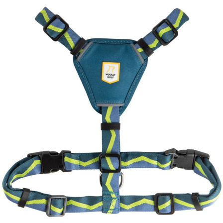 Woolly Wolf Horizon Harness XXS-S Deep Teal Mix