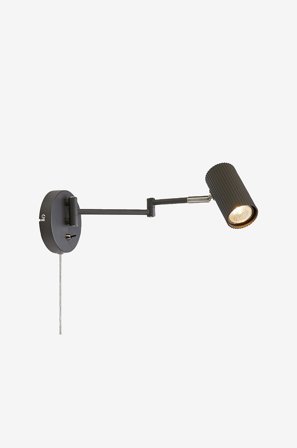 Markslöjd - Seinävalaisin COSTILLA Flex Arm 1L - Harmaa - Seinävalaisimet - - Homeroom